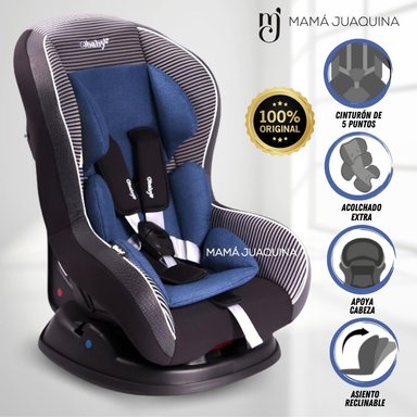 SILLA AUTO EBABY MONROE AZUL RECIÉN NACIDO EDICIÓN LIMITADA