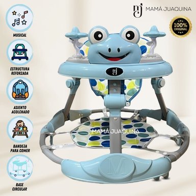ANDADOR BABY HI RENE PLEGABLE EDICIÓN LIMITADA CELESTE