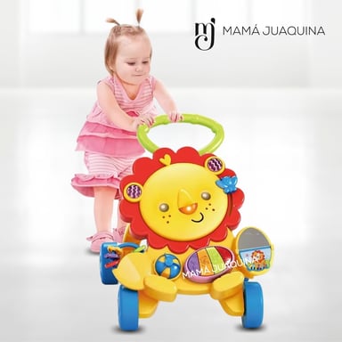 CAMINADOR BABY SWEET WALK MUSICAL LION AMARILLO - 3