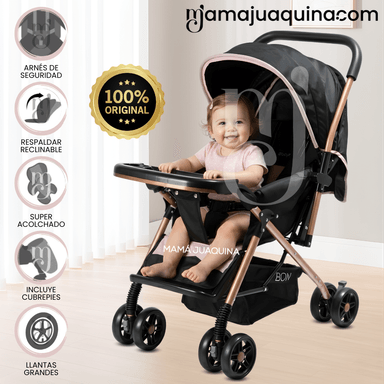 COCHE CUNA DE LUJO «GRAND PIETRI» EDICICÓN LIMITADA ROSADO