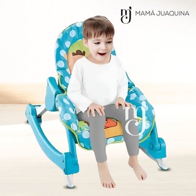 SILLA MECEDORA BABY ZU DIDÁCTICA EDICIÓN LIMITADA VERDE - 4