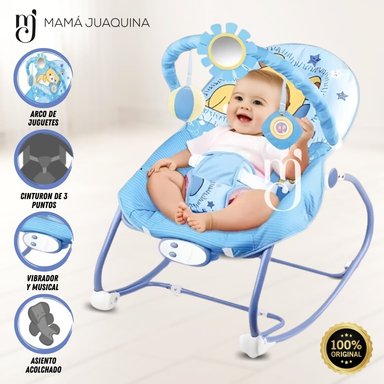 SILLA MECEDORA BABY HERSHA BEIGE MUSICAL EDICIÓN LIMITADA - 1