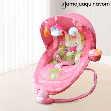 SILLA MECEDORA BABY DALIM ROSADO MUSICAL EDICIÓN LIMITADA - 2