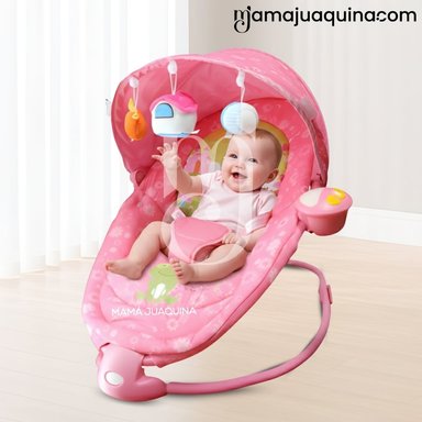 SILLA MECEDORA BABY DALIM ROSADO MUSICAL EDICIÓN LIMITADA - 4