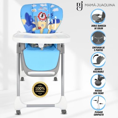 SILLA DE COMER «SWINTON» EDICIÓN LIMITADA CELESTE