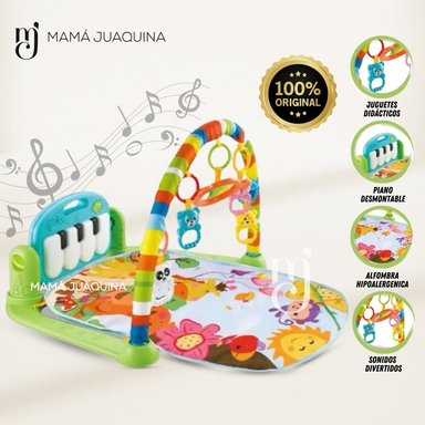 GIMNASIO VERDE BEBÉ BISERK