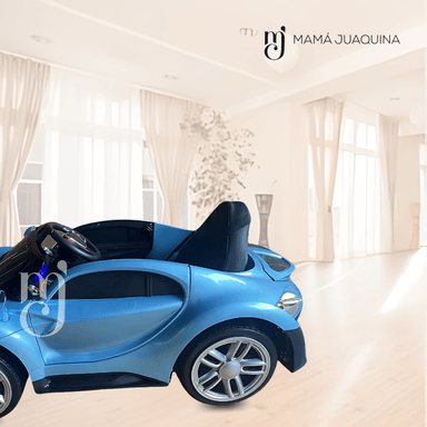 AUTO DEPORTIVO A BATERÍA  «MARTELLE» EDICIÓN LIMITADA CELESTE - 3