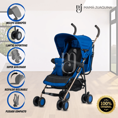 COCHE BASTÓN «ZULEN» AZUL