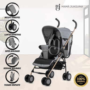 COCHE BASTÓN «ZULEN» GRIS