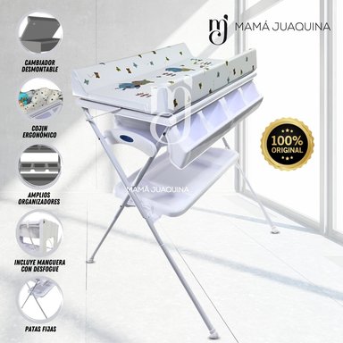 BAÑERA CAMBIADOR BLANCO ARMAGAN EDICIÓN LIMITADA