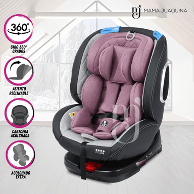 SILLA AUTO BABY EDFORD MORADO BEBÉ