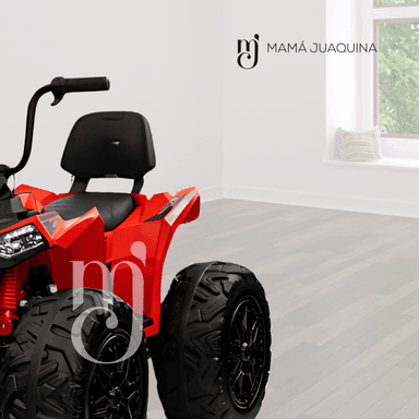 CUATRIMOTO MONTAÑERA A BATERÍA PARA NIÑOS «BLADER» ROJO - 3