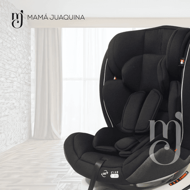 SILLA AUTO EBABY BINFORD NEGRO BEBÉ