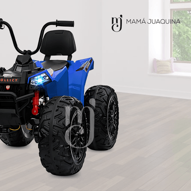 CUATRIMOTO MONTAÑERA A BATERÍA PARA NIÑOS «BLADER» AZUL - 3
