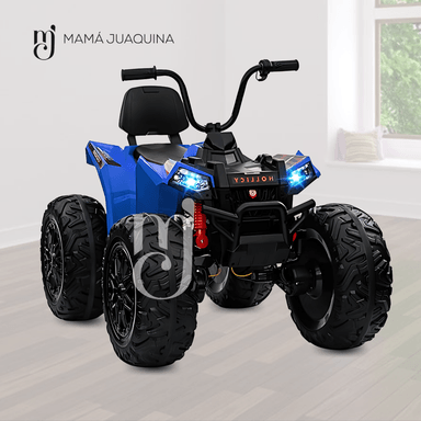 CUATRIMOTO MONTAÑERA A BATERÍA PARA NIÑOS «BLADER» AZUL - 4