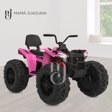 CUATRIMOTO MONTAÑERA A BATERÍA PARA NIÑOS «BLADER» ROSA - 4
