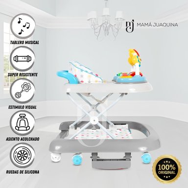 ANDADOR MUSICAL CONFORT KIDS «EMOND» GRIS