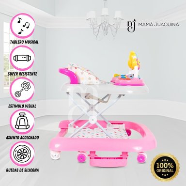 ANDADOR MUSICAL CONFORT KIDS «EMOND» FUCSIA