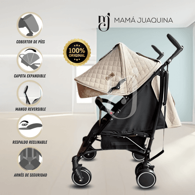 COCHE BASTÓN BABY BEIGE SINNIA EDICIÓN LIMITADA