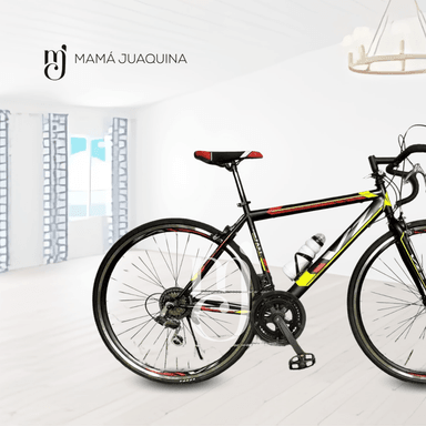 BICICLETA CARRERA VELOZ PALMEIRA RACER ARO 27AMARILLO - 2