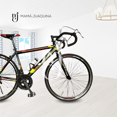 BICICLETA CARRERA VELOZ PALMEIRA RACER ARO 27AMARILLO - 3