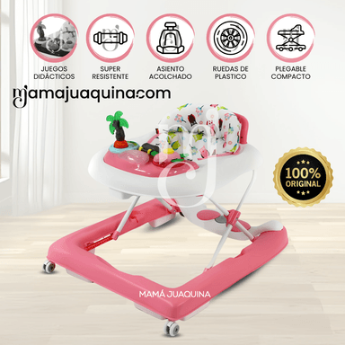 ANDADOR DIDÁCTICO BABY MYWALKIE EDICIÓN LIMITADA ROSA