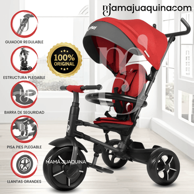 TRICICLO BEAUTIFUL STARITE ROJO GUIADOR
