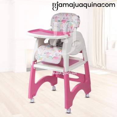 SILLA COMER BABY CHAIRMAN ROSADO 3 EN 1 - 2