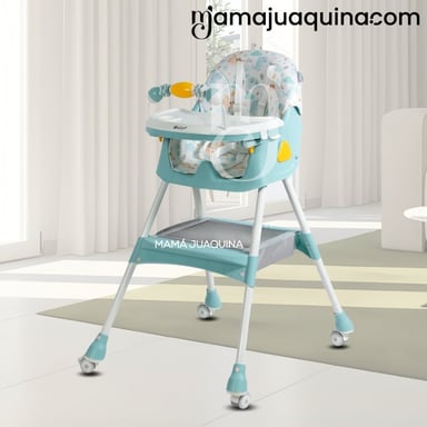 SILLA COMER EBABY TURQUESA MECEDORA DALI - 2
