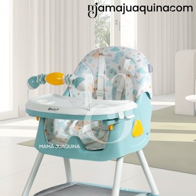 SILLA COMER EBABY TURQUESA MECEDORA DALI - 3