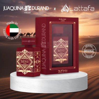 PERFUME ÁRABE LATTAFA BADEE AL OUD SUBLIME 100ML ORIGINAL - 1