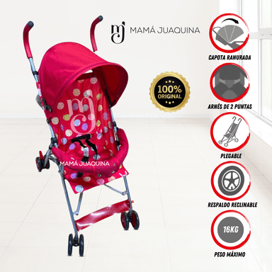 COCHE BASTÓN «HASEL» EDICIÓN LIMITADA ROJO