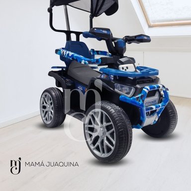 CORREPASILLO A BATERÍA «TERRA FORCE» CON BLUETOOTH AZUL - 2
