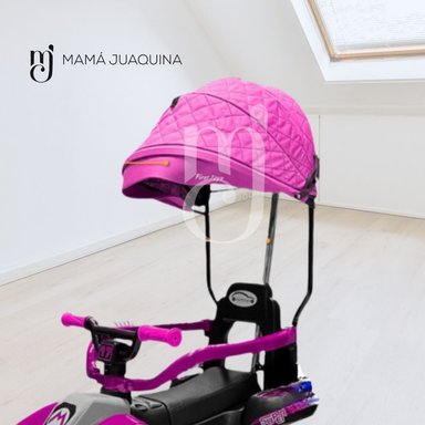CORREPASILLO A BATERÍA «KARTMARIO» CON BLUETOOTH ROSADO - 2