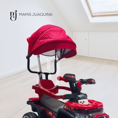 CORREPASILLO A BATERÍA «TERRA FORCE» CON BLUETOOTH ROJO - 2