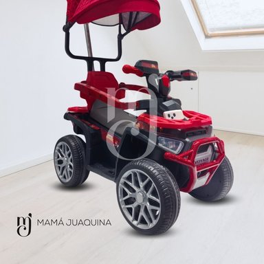 CORREPASILLO A BATERÍA «TERRA FORCE» CON BLUETOOTH ROJO - 3
