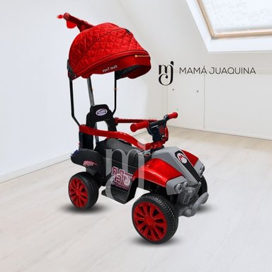CORREPASILLO A BATERÍA «KARTMARIO» CON BLUETOOTH ROJO - 4