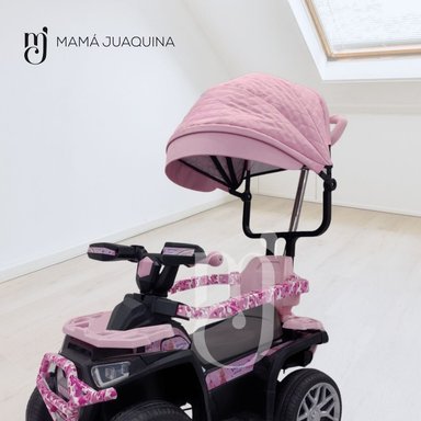 CORREPASILLO A BATERÍA «TERRA FORCE» CON BLUETOOTH ROSADO - 2