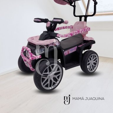CORREPASILLO A BATERÍA «TERRA FORCE» CON BLUETOOTH ROSADO - 3