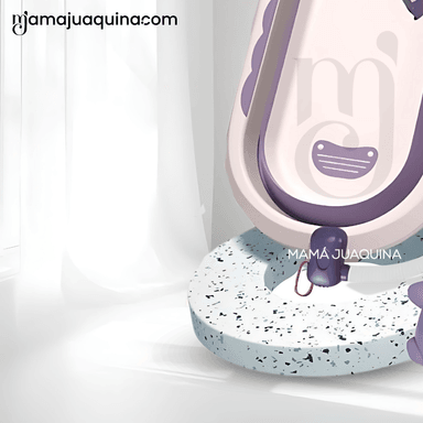 BAÑERA PLEGABLE CON RACK MULTIUSO «SPLASH» PURPLE - 3
