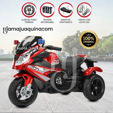 TRIMOTO A BATERÍA PARA NIÑOS «DELTA» RED - 1