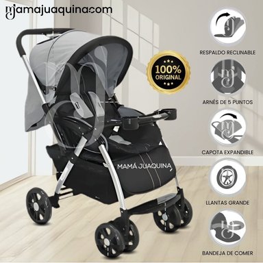 COCHE CUNA DE LUJO «KENDRIC» EDICIÓN LIMITADA GRIS