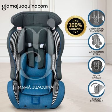 SILLA DE AUTO PARA BEBÉS «BUX» EDICION LIMITADA AZUL