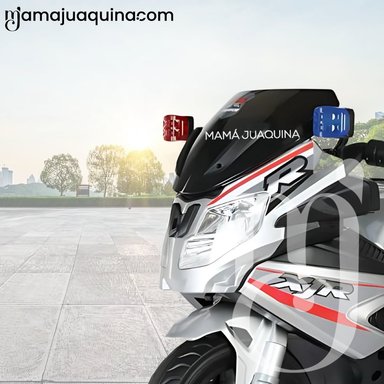 TRIMOTO A BATERÍA PARA NIÑOS «DELTA» SILVER - 2