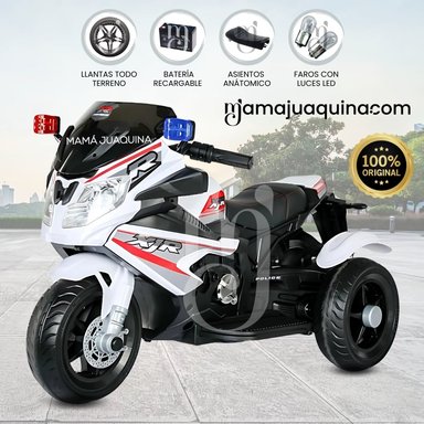 TRIMOTO A BATERÍA PARA NIÑOS «DELTA» WHITE - 1
