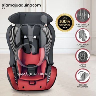 SILLA DE AUTO PARA BEBÉS «BUX» EDICION LIMITADA ROJO