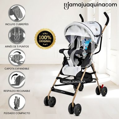 COCHE BASTÓN DEPORTIVO «BABY TOONS» EDICIÓN LIMITADA GRAY