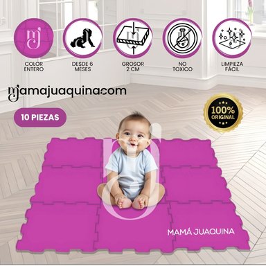 PISO DIDÁCTICO «COUSY FLOOR PLUS» 2.0CM FUCSIA