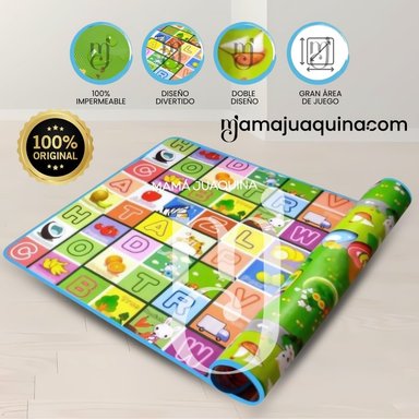 ALFOMBRA DIDÁCTICA «LITTLE ABC» MULTICOLOR