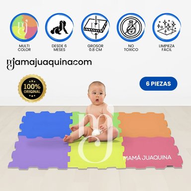 PISO DIDÁCTICO «PLAYGROUND» 0.8CM MULTICOLOR